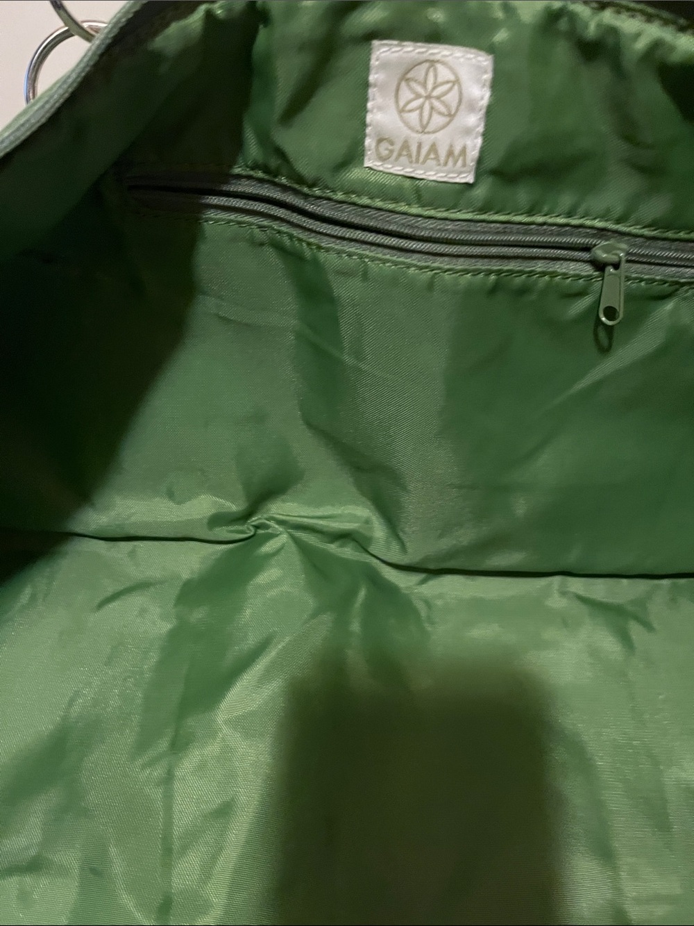 GAIAM Green Men's Duffel with Interior Zip Pocket